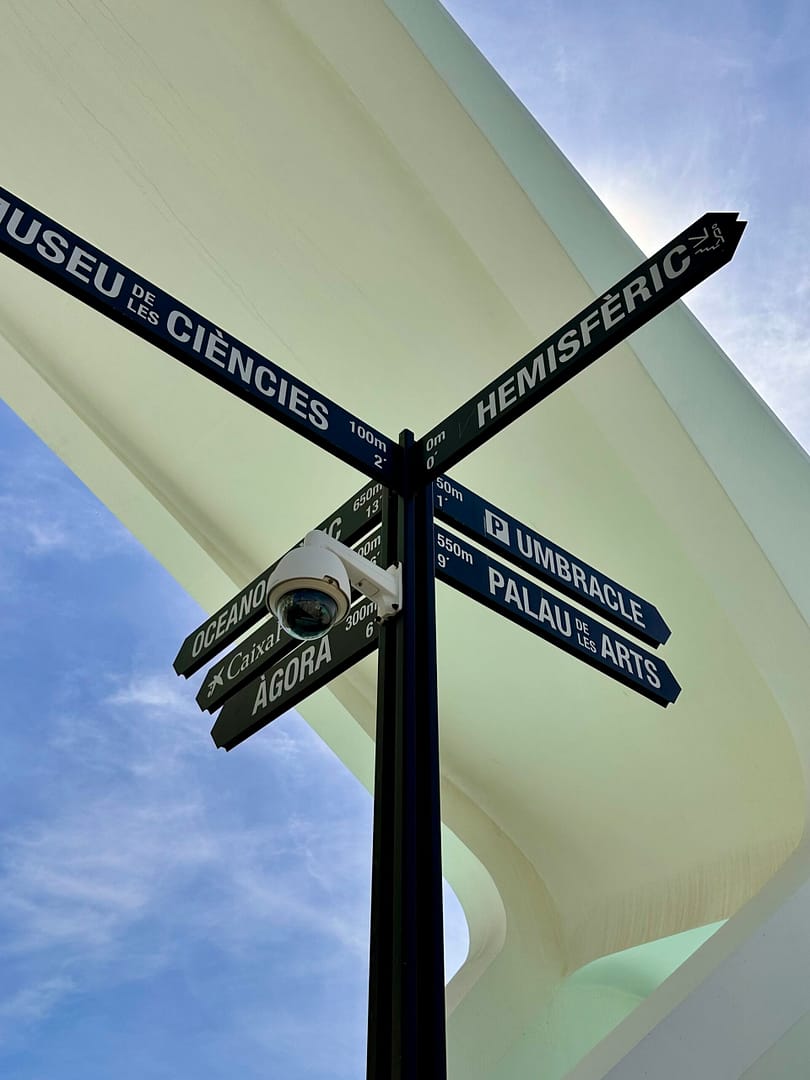 Droga do Oceanarium w Walencji